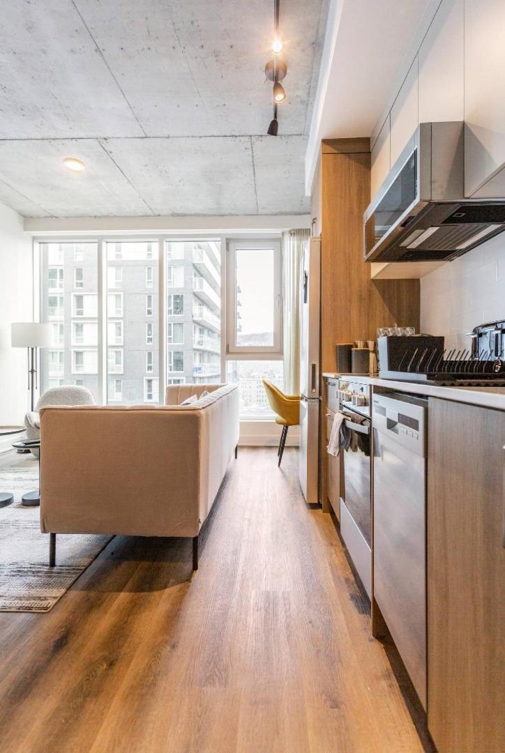 Apartamento 2Br+Gym For Vip Corporate & Students Downtown Mtl Montreal Exterior foto