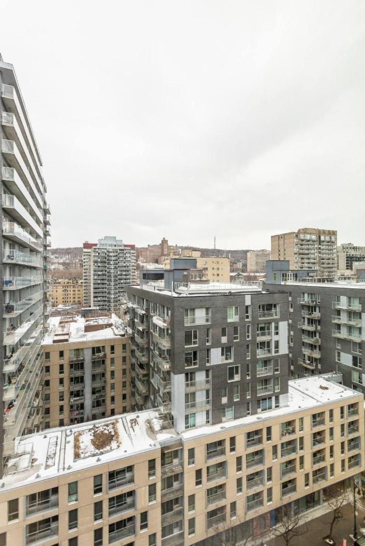 Apartamento 2Br+Gym For Vip Corporate & Students Downtown Mtl Montreal Exterior foto