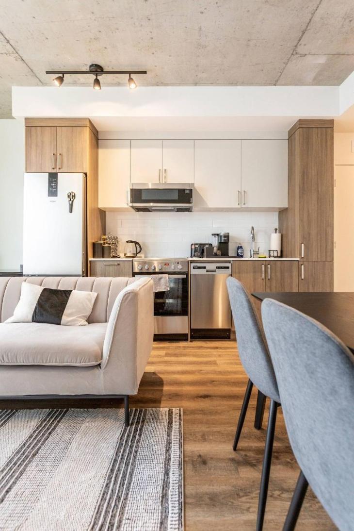 Apartamento 2Br+Gym For Vip Corporate & Students Downtown Mtl Montreal Exterior foto